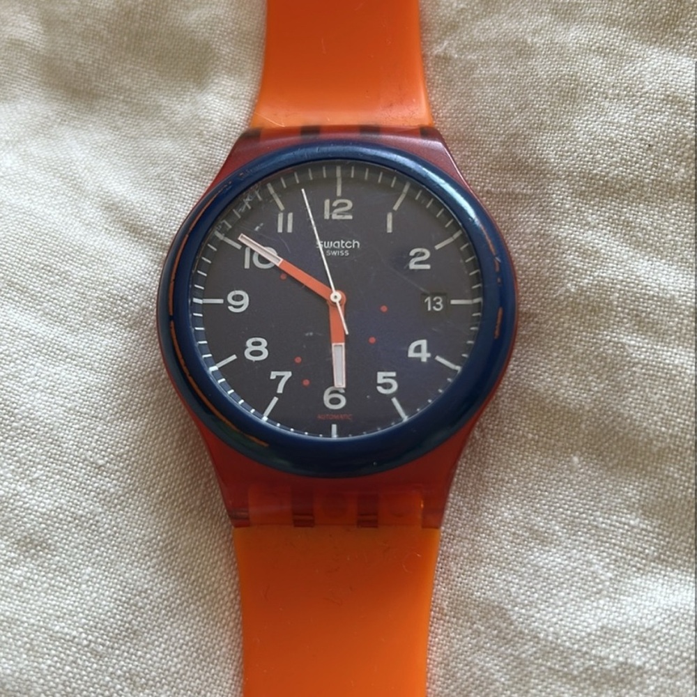 Swatch sistem tangerine watch